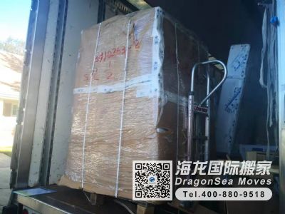 上海市到美国留学搬家费用 国际搬家客户晒单 海龙国际